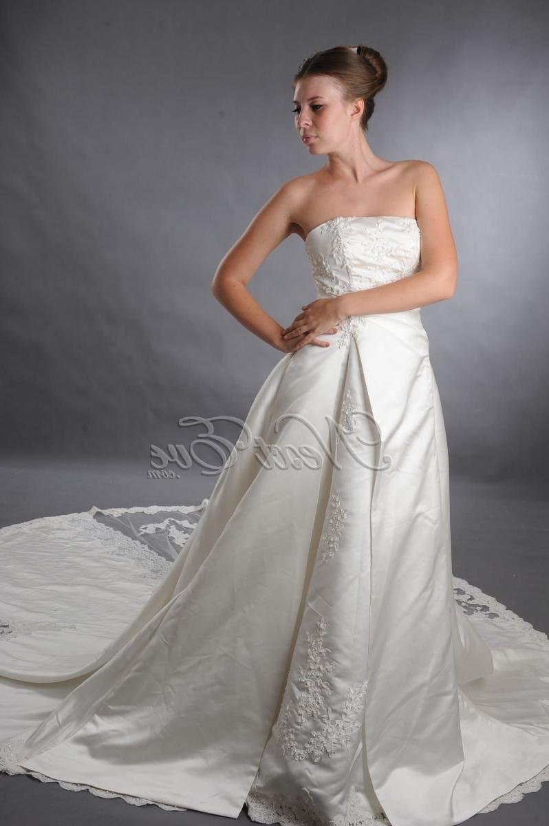 Strapless Wedding Gown