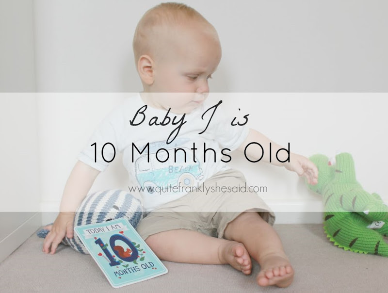 baby 10 month update