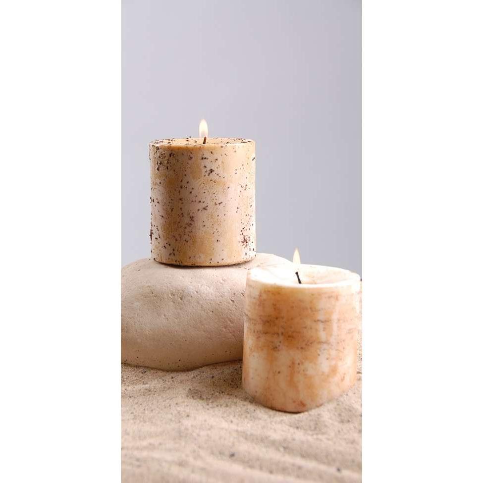 Hazelnut Pillar Candle