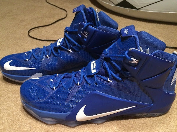 Nike LeBron 12 Kentucky Wildcats Away PE Available on eBay