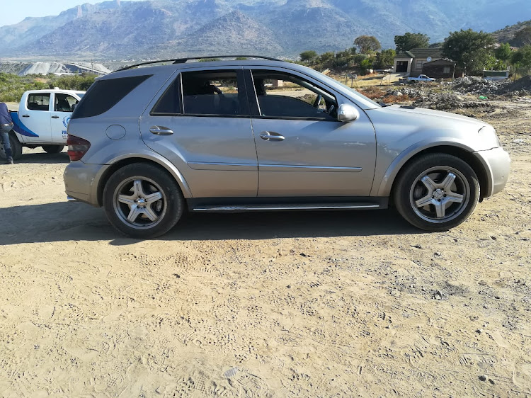 The men were also found in a Mercedes Benz ML 350 AMG worth over R300,000.