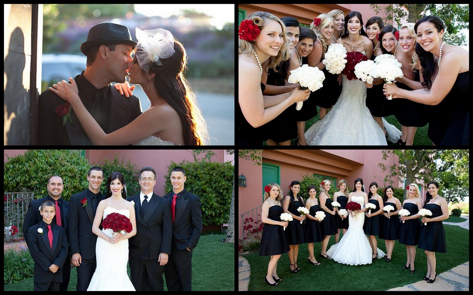 black and red weddings   Event