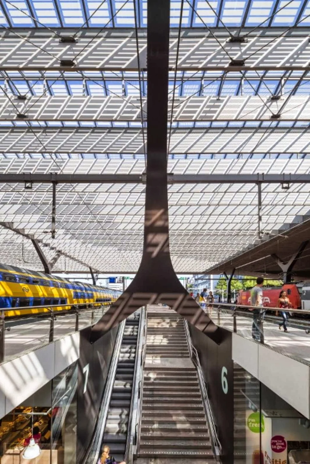 Rotterdam Central Station by MVSA Architects