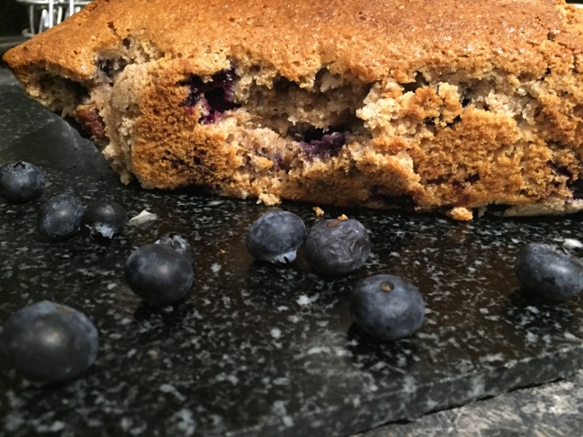 blueberry and nut loaf