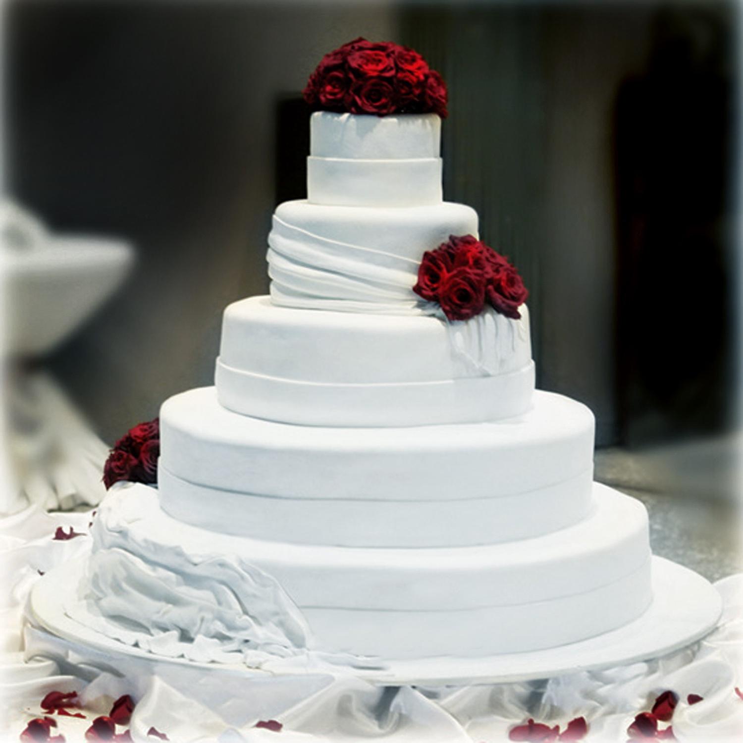 Tear Marzipan Wedding cake