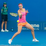 Belinda Bencic in action at the 2016 Brisbane International