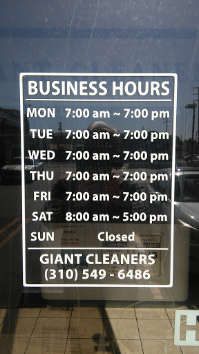 Dry Cleaner «Giant Cleaners», reviews and photos, 21950 S Avalon Blvd # E, Carson, CA 90745, USA