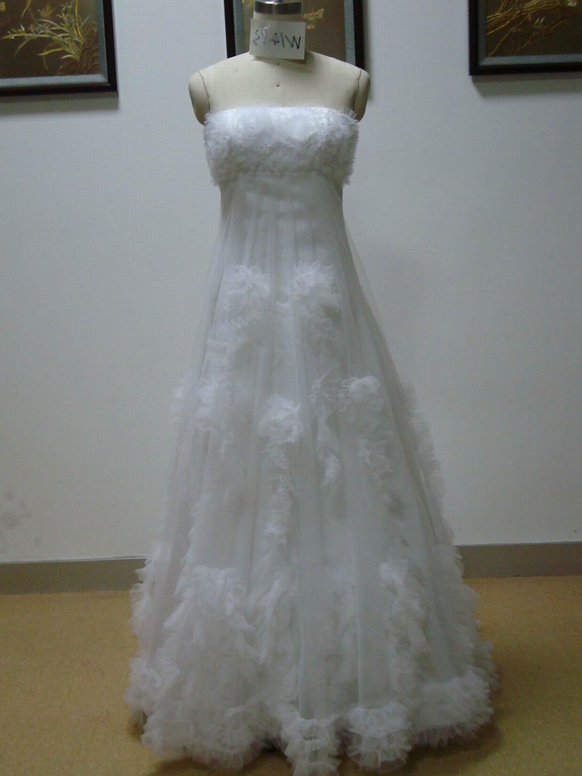 real tulle wedding dress 2011