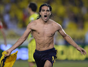 Colombian striker Radamel Falca. Picture Credit: AFP