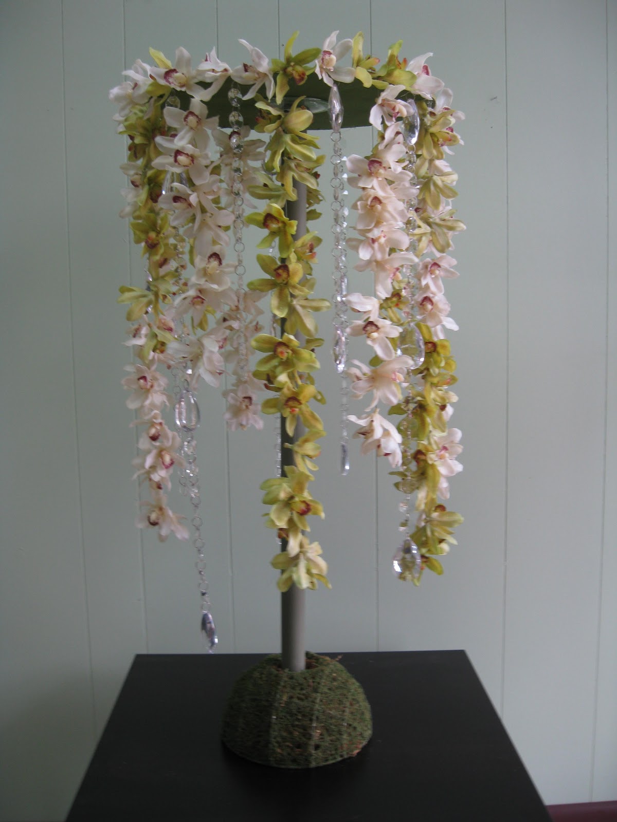 Orchid Chandelier for Wedding