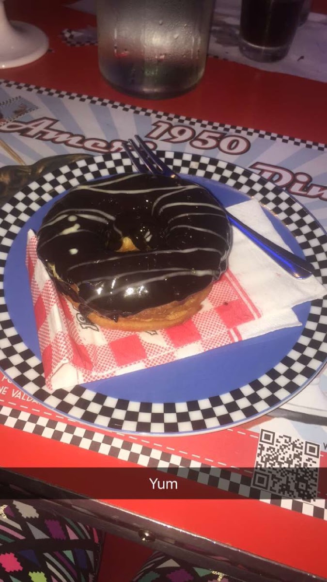 GF chocolate donut