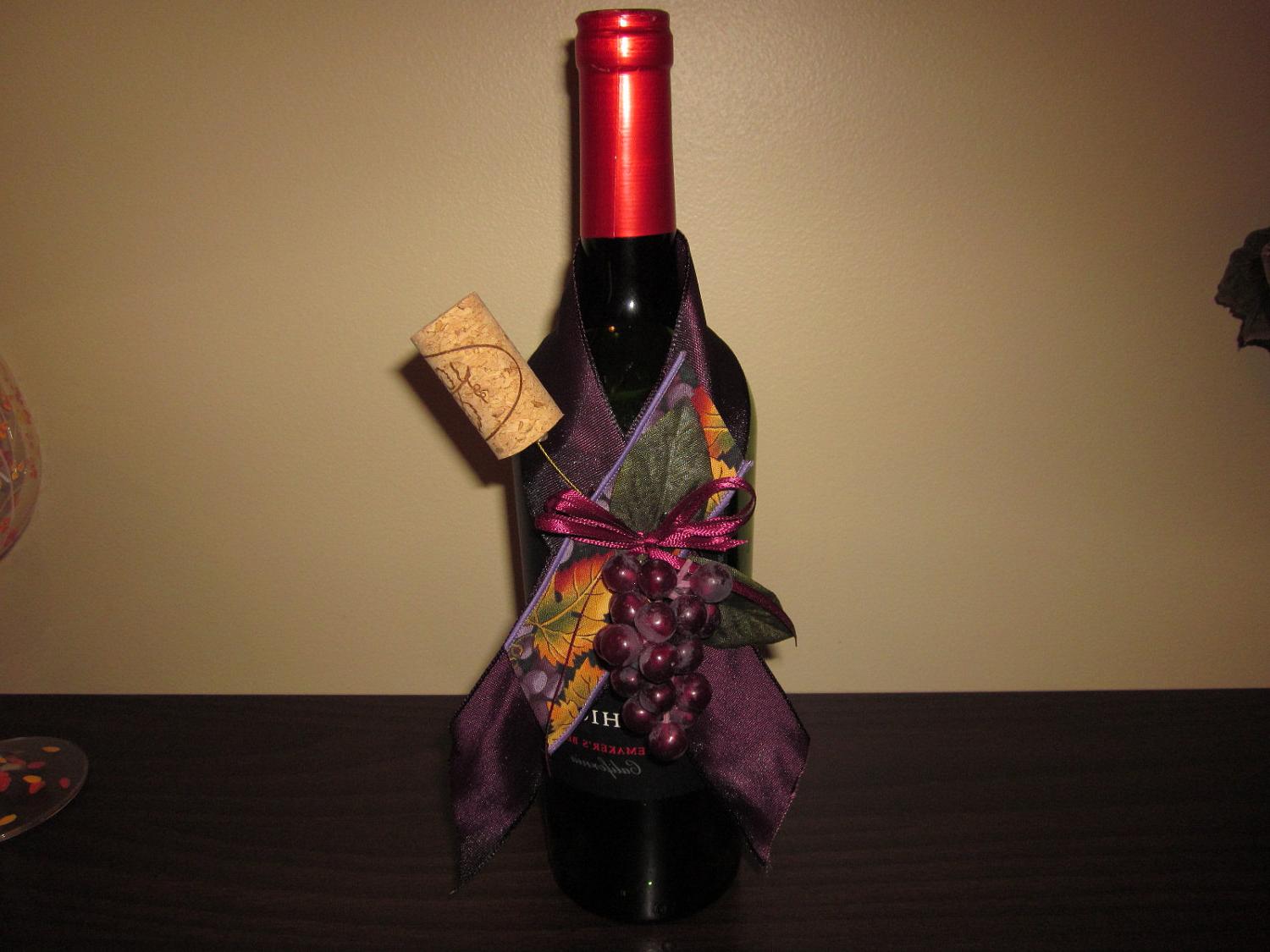 Wedding Favor Wine Bottle