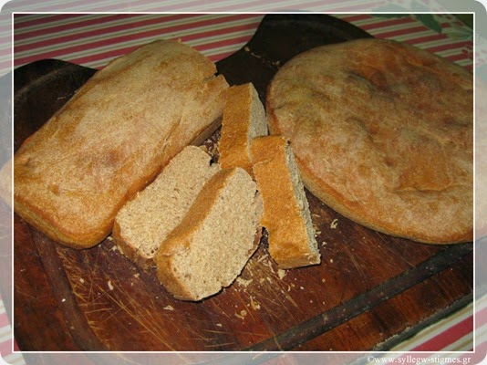 🍴Let's talk about food #6: Ψωμί ολικής άλεσης από δίκοκκο σιτάρι με αλεύρι ζην