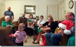 Mom, Philip, Shannon, Marie, Virginia,David, Leslie, Doug, Melissa and Samantha in the middle