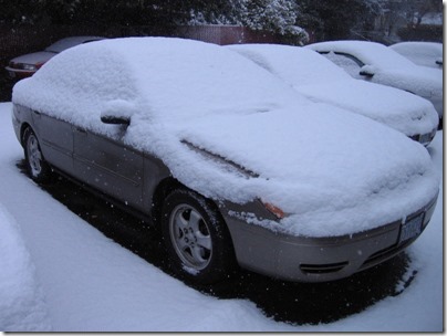 IMG_4749 Snow in Milwaukie, Oregon on December 14, 2008