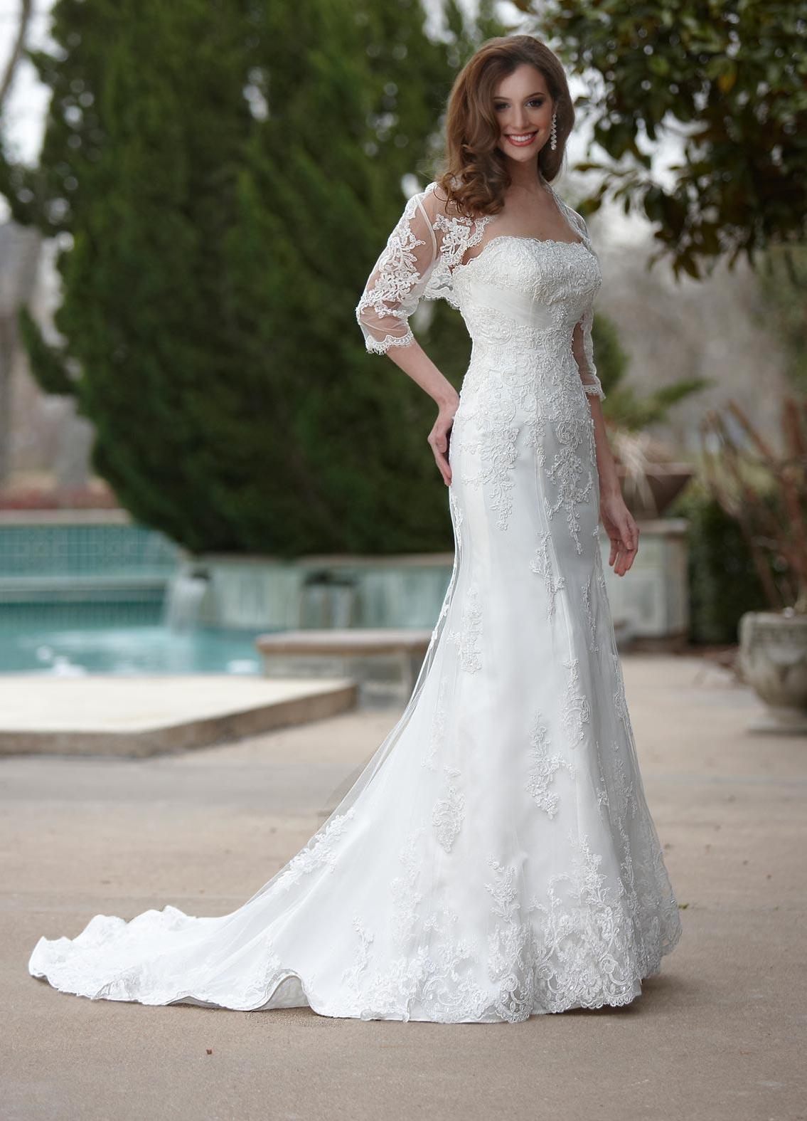 Waist Bridal Dresses