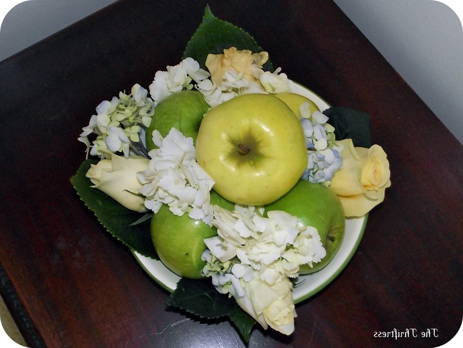 Using fruit in the arrangement