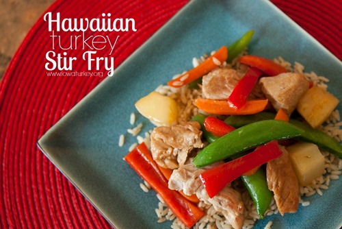 hawaiian turkey stir fry recipe