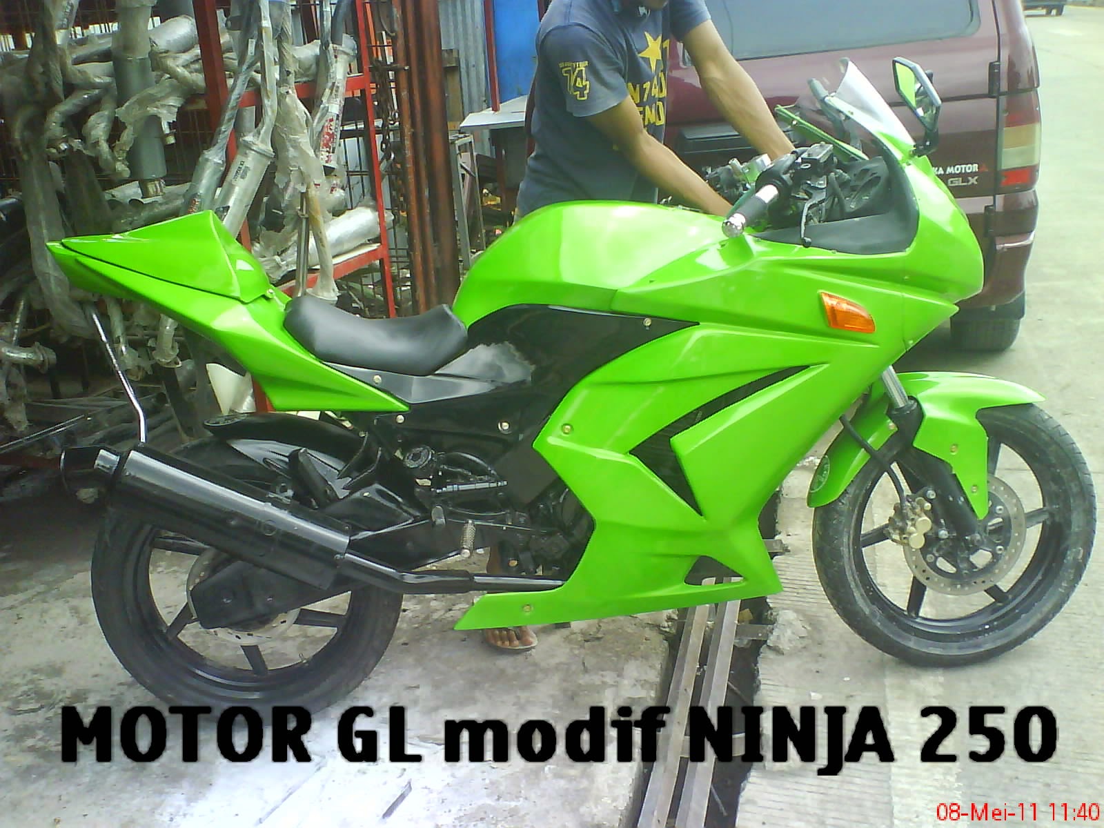 Thunder 125 Modif Ninja 250