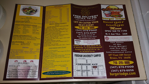 Hamburger Restaurant «Burger Lodge», reviews and photos, 657 E 189th St, Bronx, NY 10458, USA