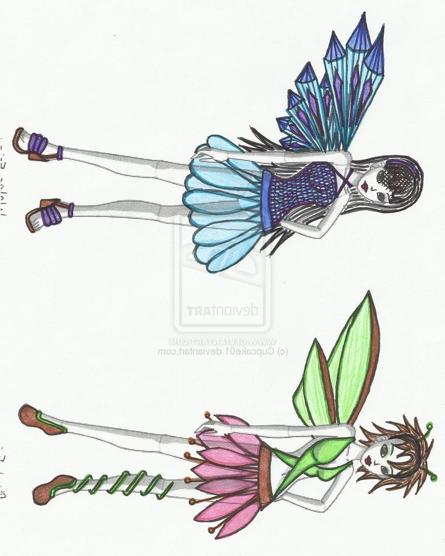 Plant and Water Fairies-Colour