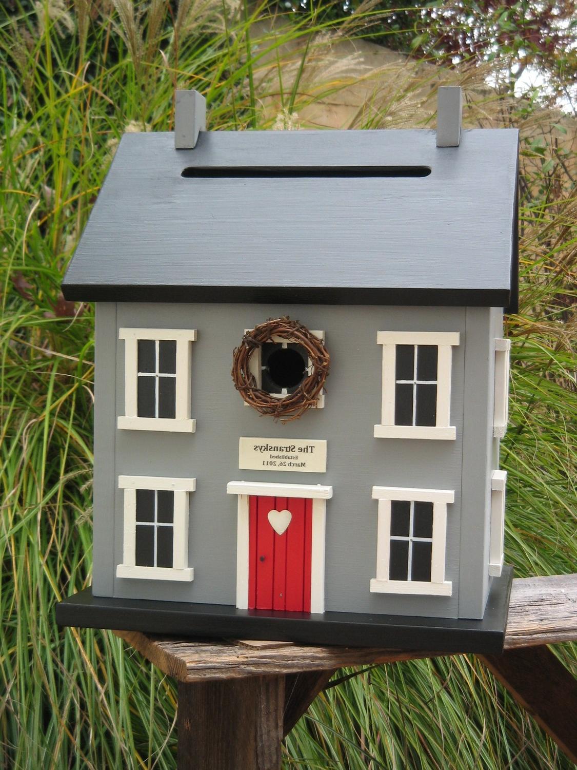 Wedding Card Box Birdhouse