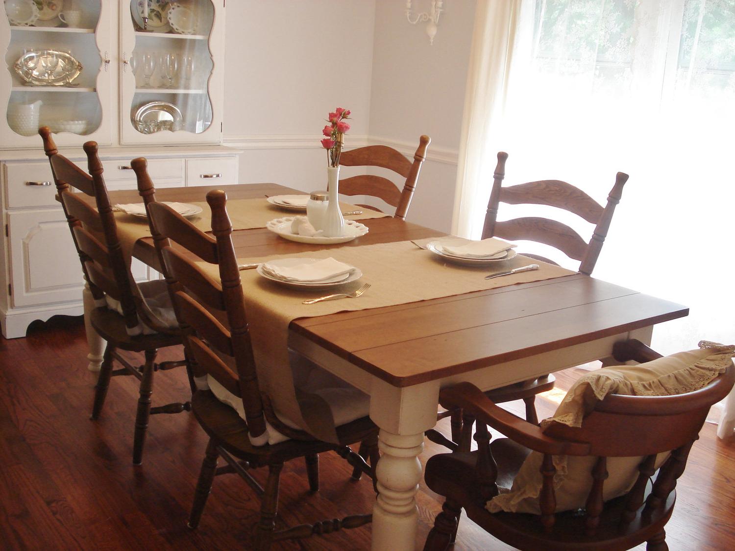 Burlap Table Runner