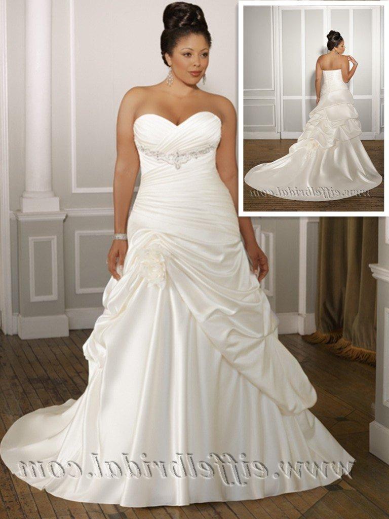 plus size fat bridal