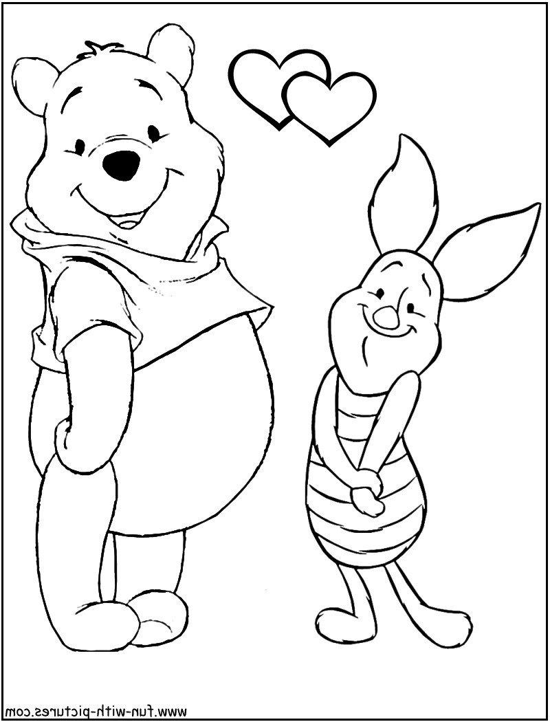 Coloring pages of Winnie The