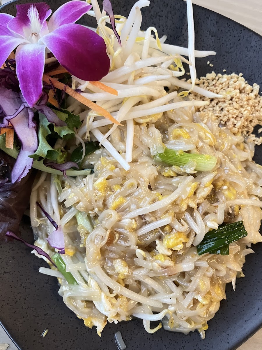 Chicken pad thai