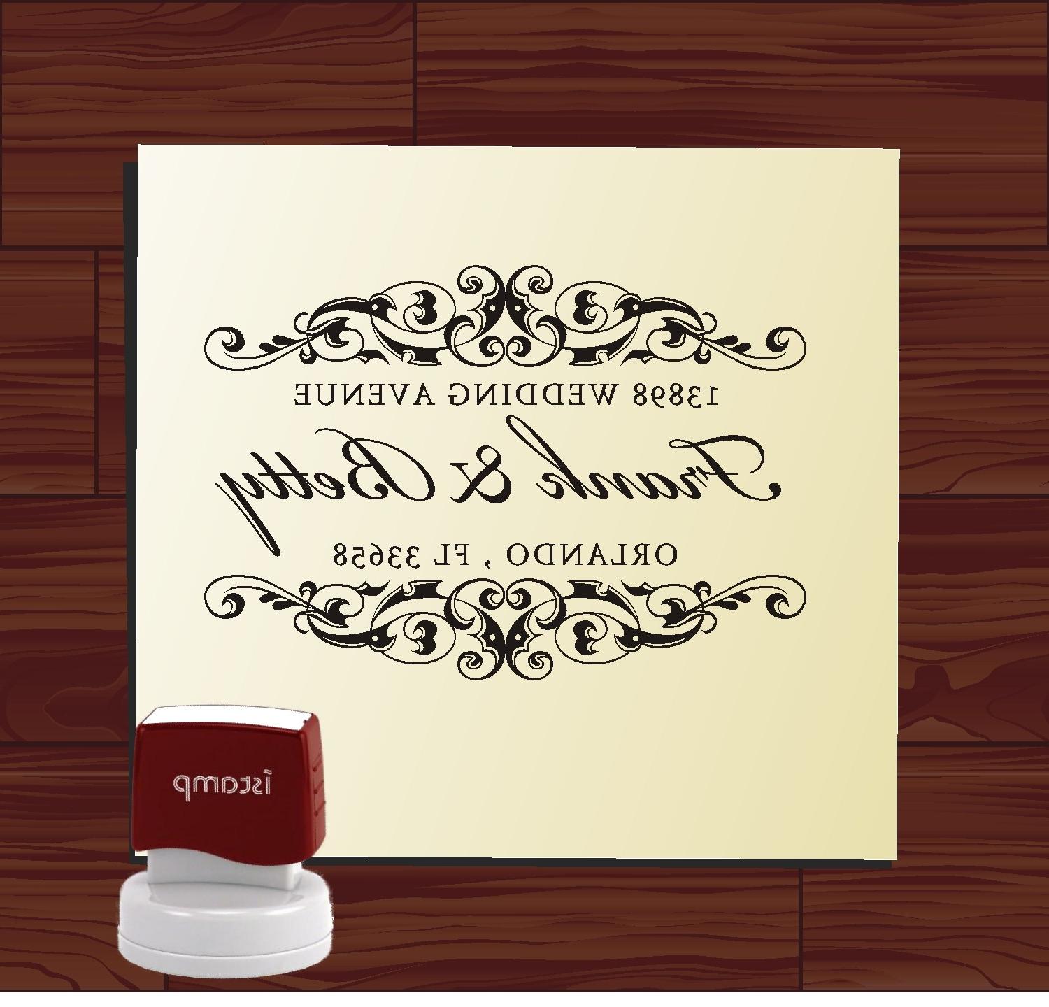 Wedding Damask Frame SAVE