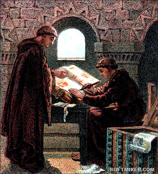 Pictures_of_English_History_Plate_XII_-_Domesday_Book Pictures_of_English_History_Plate_XII_-_Domesday_Book
