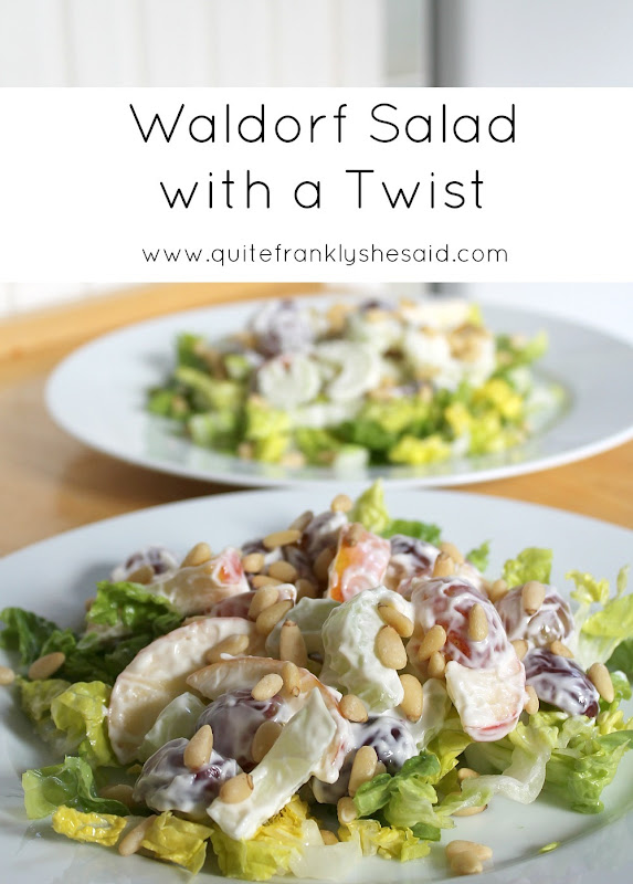 waldorf salad with a twist