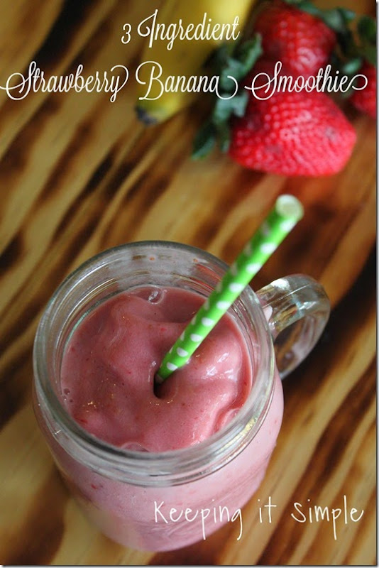 3-ingredient-strawberry-banana-smoothie