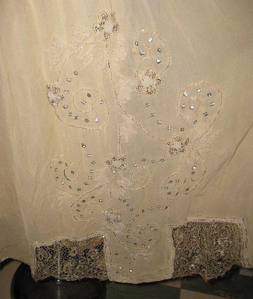 Vintage Art Deco 1920s Silk