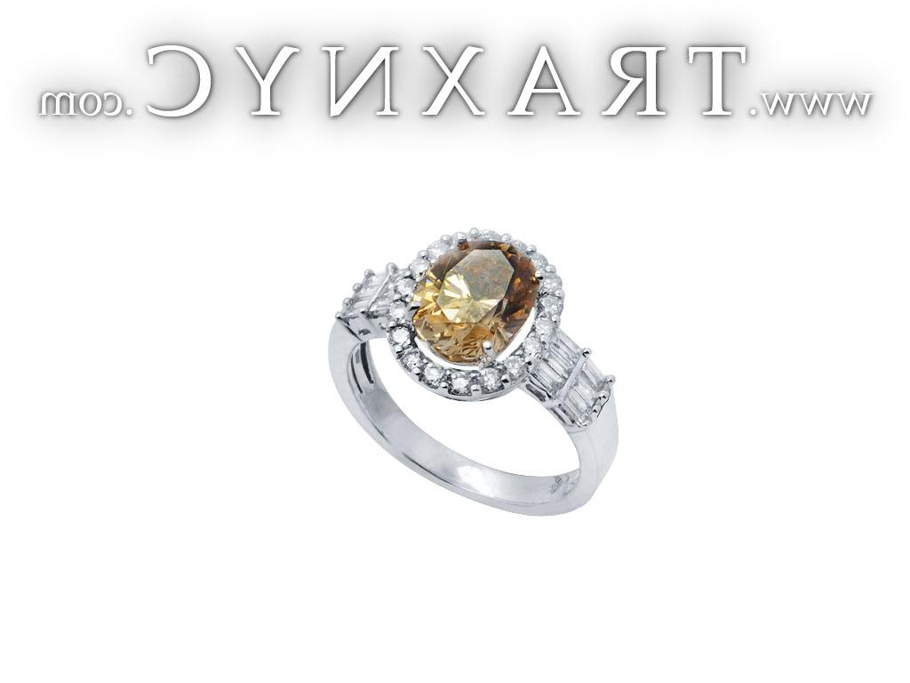 Brown Diamond Wedding Ring