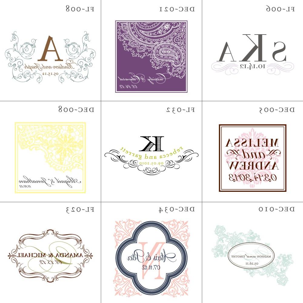 One Wedding Monogram Design in