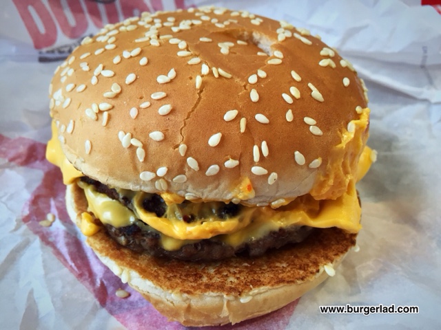 Burger King Double Chilli Cheeseburger