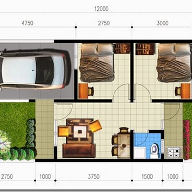 Desain Rumah Minimalis Type 36/72