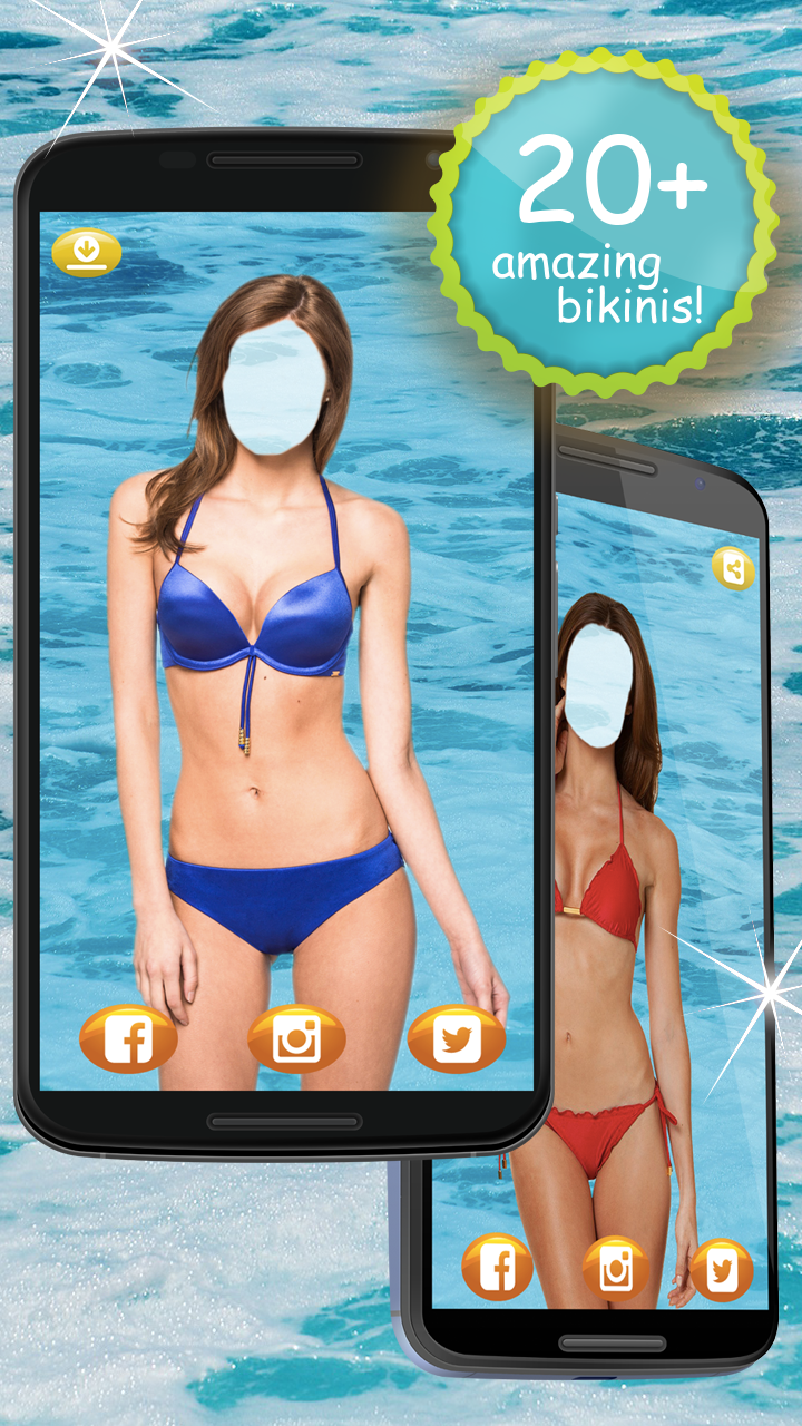 Android application Bikini Suit Photo Montage 2020 screenshort