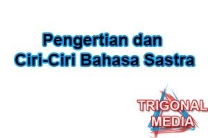 Pengertian dan Ciri-Ciri Bahasa Sastra