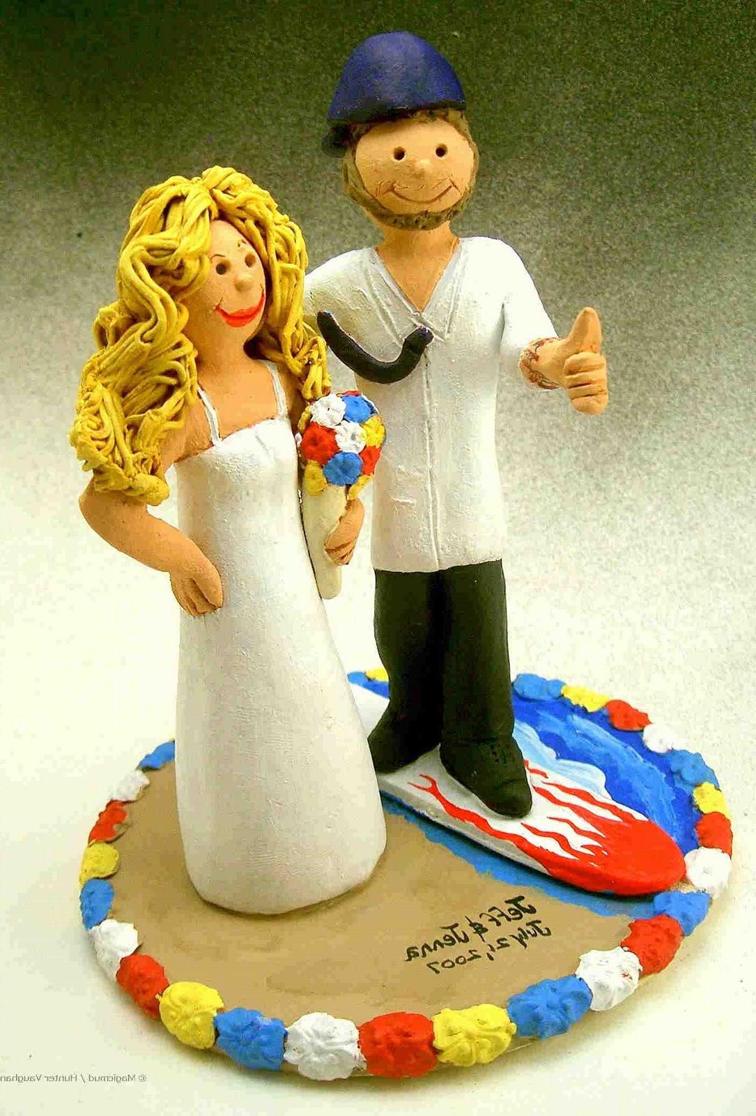 Beach Wedding Cake Topper