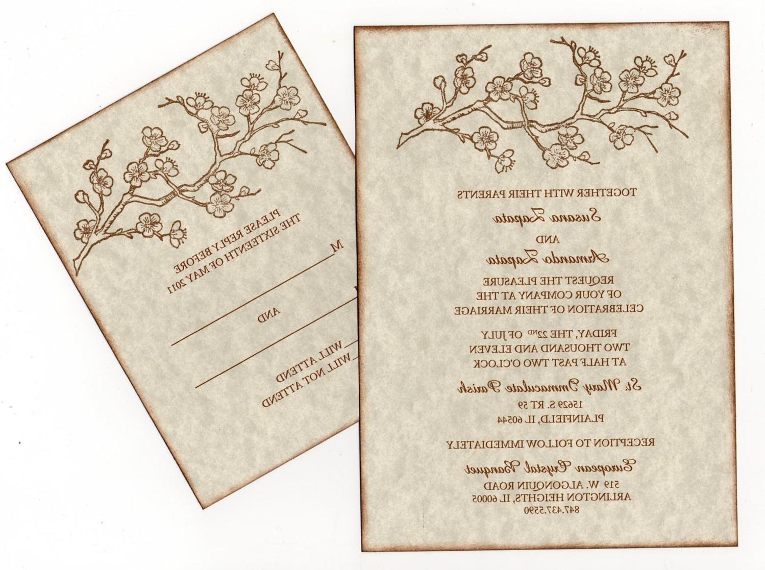 Vintage Wedding Invitation