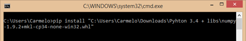 instalar numpy en python 3.x instalar numpy en python 3.x