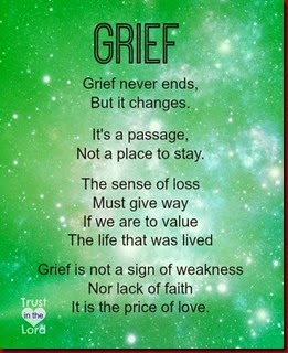 Grief never ends