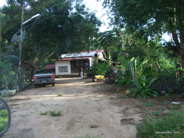 The purple house.