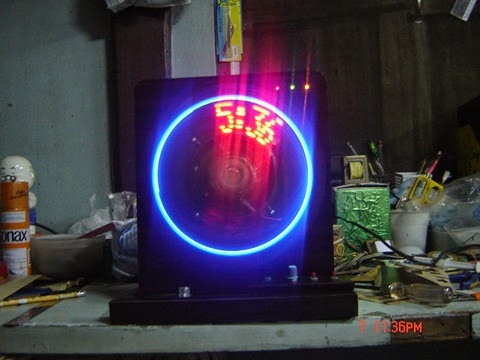 Propellor Clock V2 : รูปและวิดีโอประกอบโครงงาน