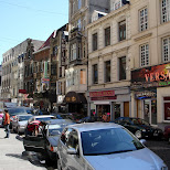 downtown brussels in Brussels, Brussels, Belgium