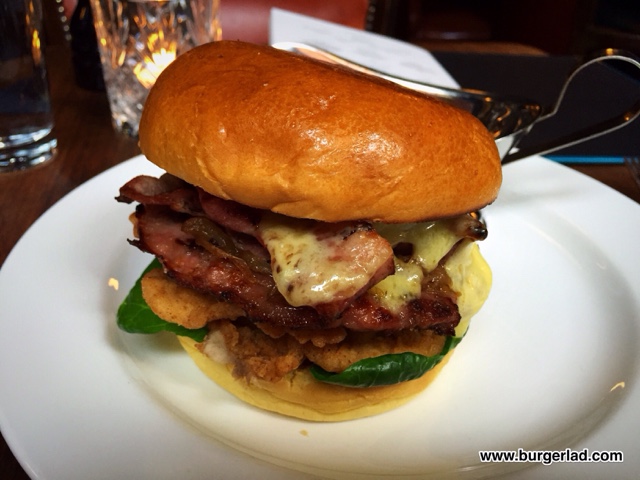 Hawksmoor Christmas Burger