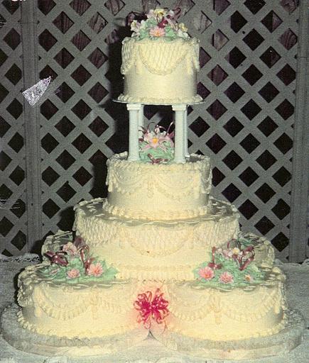 Tags: 4 tier columns drapes windemire. Wedding Cakes